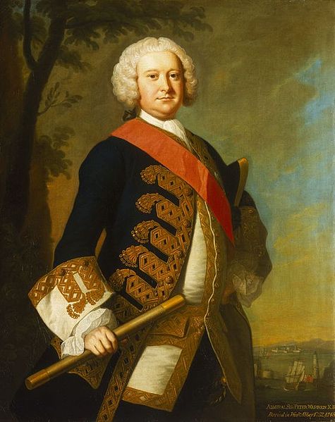 Frances Hudson Storrs Portrait of Admiral Sir Peter Warren